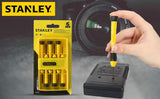 Stanley 66-052, Stanley Precision Screwdriver Set, Stanley 6Pcs Screwdriver Set, Bi-Material Precision Screwdriver, Precision Screwdriver Set, Mini Screwdriver Set, Electronics Repair Tools, Mobile Repair Screwdriver, Watch Repair Screwdriver, Eyeglass Repair Tools, Computer Repair Tools, Electrical Precision Screwdriver, Chrome Vanadium Screwdriver, Swivel Head Screwdriver, Professional Precision Tools, DIY Repair Tools, Workshop Hand Tools, Stanley Professional Tools, Precision Maintenance Tools, Lion Too