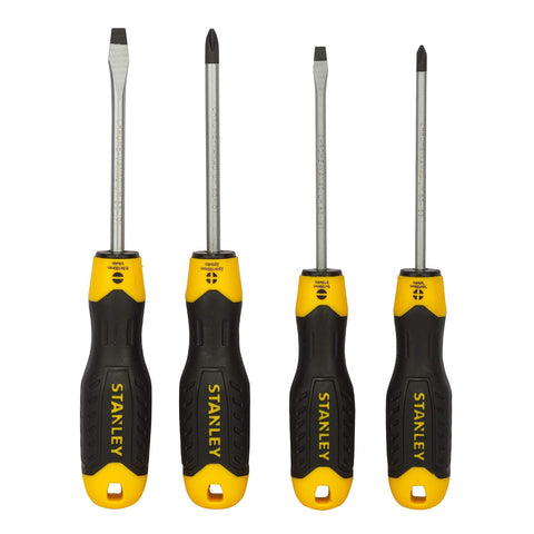Stanley, Stanley STHT92002-8, Stanley Screwdriver Set, 6Pcs Screwdriver Set, Cushion Grip Screwdriver Set, Chrome Vanadium Screwdriver, Magnetic Screwdriver Set, Voltage Tester Included, Phillips Screwdriver, Slotted Screwdriver, Parallel Screwdriver, Electrical Screwdriver Set, Mechanic Screwdriver Set, Workshop Hand Tools, Automotive Repair Tools, Professional Screwdriver Set, Stanley Hand Tools, Lion Tools Mart