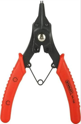 Stanley 84-168 Combination Snap Ring Pliers 6 Inch (152mm) | Internal & External Circlip Plier Set