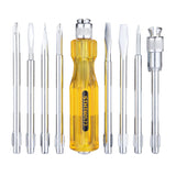 Stanley STHT60573-8B, Stanley Screwdriver Set, Stanley 8Pcs Screwdriver Set, Chrome Vanadium Screwdriver Set, Professional Screwdriver Set, Flat Screwdriver Set, Phillips Screwdriver Set, Electrical Screwdriver Set, Automotive Repair Tools, Workshop Hand Tools, Mechanic Screwdriver Set, DIY Tool Kit, Furniture Assembly Tools, Home Repair Tools, Cellulose Acetate Handle Screwdriver, Extension Blade Screwdriver, Professional Hand Tools, Stanley Professional Tools, General Maintenance Tools, Lion Tools Mart