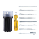 Stanley STHT60573-8B, Stanley Screwdriver Set, Stanley 8Pcs Screwdriver Set, Chrome Vanadium Screwdriver Set, Professional Screwdriver Set, Flat Screwdriver Set, Phillips Screwdriver Set, Electrical Screwdriver Set, Automotive Repair Tools, Workshop Hand Tools, Mechanic Screwdriver Set, DIY Tool Kit, Furniture Assembly Tools, Home Repair Tools, Cellulose Acetate Handle Screwdriver, Extension Blade Screwdriver, Professional Hand Tools, Stanley Professional Tools, General Maintenance Tools, Lion Tools Mart