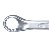 Stanley 70-394E 8 Pcs Shallow Offset Ring Spanner Set made from Chrome Vanadium steel with Maxi-Drive™ BI-Hex technology. Ideal for automotive repair, workshops, garages, and industrial maintenance.