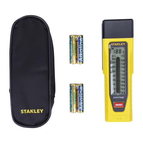Stanley, Stanley Moisture Meter, Stanley 0-77-030, Digital Moisture Meter, Wood Moisture Meter, Building Moisture Meter, Moisture Detector, Moisture Tester, Construction Moisture Meter, Wall Moisture Meter, Concrete Moisture Meter, Plaster Moisture Meter, Woodworking Tools, Building Inspection Tool, Leak Detection Tool, Civil Engineering Tools, Professional Measuring Tools, Stanley Measuring Tools, Moisture Measuring Instrument, Lion Tools Mart