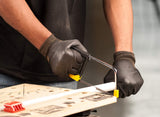 Stanley 0-15-218 10 inch junior hacksaw with 150mm rapid hardened steel blade for metal pipe cutting, plumbing, fabrication and workshop maintenance