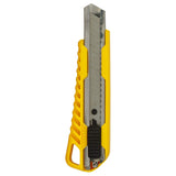 Stanley STHT10276-812 18mm snap-off utility knife with Quick Point blade for construction packaging and workshop cutting