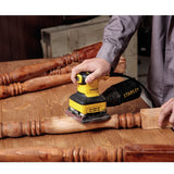 Stanley, Stanley SS24, 240W Sheet Sander, 1/4Inch Sheet Sander, Sheet Sander Machine, Electric Sheet Sander, Wood Sanding Machine, Woodworking Sander, Carpentry Sander, Furniture Sander, Surface Sander, Finishing Sander, Paint Removal Sander, Wood Finishing Tool, Surface Smoothing Machine, Orbital Sheet Sander, Power Sander, Workshop Sander, DIY Sander, Cabinet Sander, Furniture Finishing Tool, Wood Surface Preparation, Paint Removal Machine, Renovation Sander, Sanding Machine, Electric Sander, 1/4 Sheet Sa
