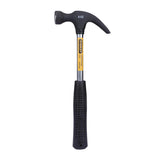 The Stanley 51-152 220g (8 Oz) Claw Hammer features a durable steel shaft and claw head for reliable driving and nail-removal performance.