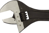 Stanley STMT74895-8 10 Inch 250mm Adjustable Wrench with Phosphate Finish for Automotive and Industrial Maintenance
