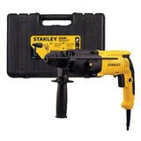 Stanley SHR263K 26mm 800W 3-mode SDS-Plus hammer drill with 3.4J impact energy for concrete and masonry