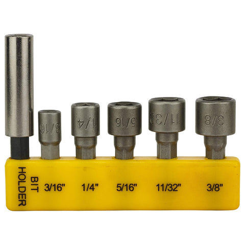 Stanley 68-071-23 29 Pcs Chrome Vanadium Screwdriver Insert Bit Set with Phillips Torx Hex Pozidriv Slotted and Nut Driver Bits