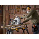 Stanley SM16 10 inch 1650W compound mitre saw with 254mm blade and LED shadow cut line for carpentry furniture and construction