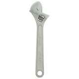 Stanley 87-471 10 inch 250mm chrome plated adjustable wrench with 32mm jaw capacity for plumbing automotive and industrial maintenance