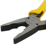 Stanley 70-461 8 inch C45 high-carbon steel combination plier for electrical automotive mechanical and workshop applications