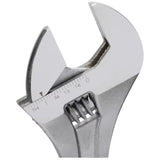 Stanley 87-369 8 Inch 200mm Forged Chrome Vanadium Adjustable Wrench with 25mm Jaw Capacity for Automotive and Plumbing