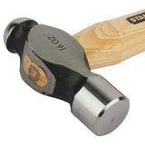 Stanley 54-114 450g 16 Oz Forged High-Carbon Steel Ball Pein Hammer with Hickory Wooden Handle for Metalworking