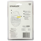 Stanley STHT47-443 30M Chalk Line Set with Blue Chalk and Line Level for Construction Carpentry Masonry Roofing and Layout Marking