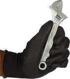 Stanley 87-369 8 Inch 200mm Forged Chrome Vanadium Adjustable Wrench with 25mm Jaw Capacity for Automotive and Plumbing