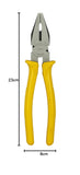 Stanley 70-461 8 inch C45 high-carbon steel combination plier for electrical automotive mechanical and workshop applications
