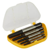 Stanley 94-171 5 Pcs Screw Extractor Set for Removing Stripped, Damaged and Broken Screws