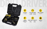 Stanley SCH10D2K 12V cordless hammer drill for wood, metal, masonry drilling, screwdriving, installation and workshop applications