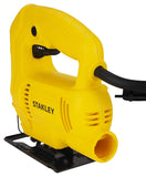 Stanley SJ45 450W jigsaw machine for woodworking carpentry furniture and curved cutting applications