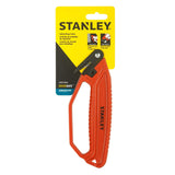 Stanley STHT10244 7 inch safety wrap cutter with recessed replaceable blade for warehouse packaging shipping and logistics