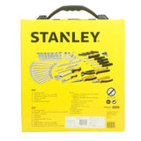 STANLEY STMT81243 110-Piece Multi-Tool Set with 1/4 and 1/2 Inch Sockets and Ratchets for Automotive and Workshop Repair