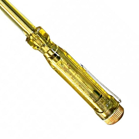 Stanley 66-119 135mm spark testing screwdriver electrical voltage tester for wiring inspection maintenance and workshop applications