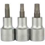 Stanley 89-098 9-piece 1/2 inch drive Torx bit socket set for automotive and industrial maintenance