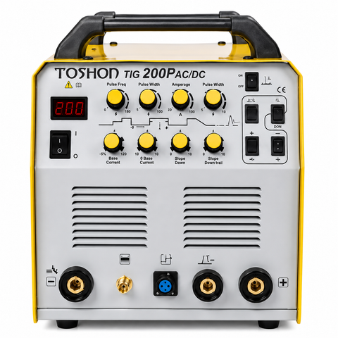 TOSHON TIG 200 P AC/DC MOSFET Inverter TIG & ARC Welding Machine