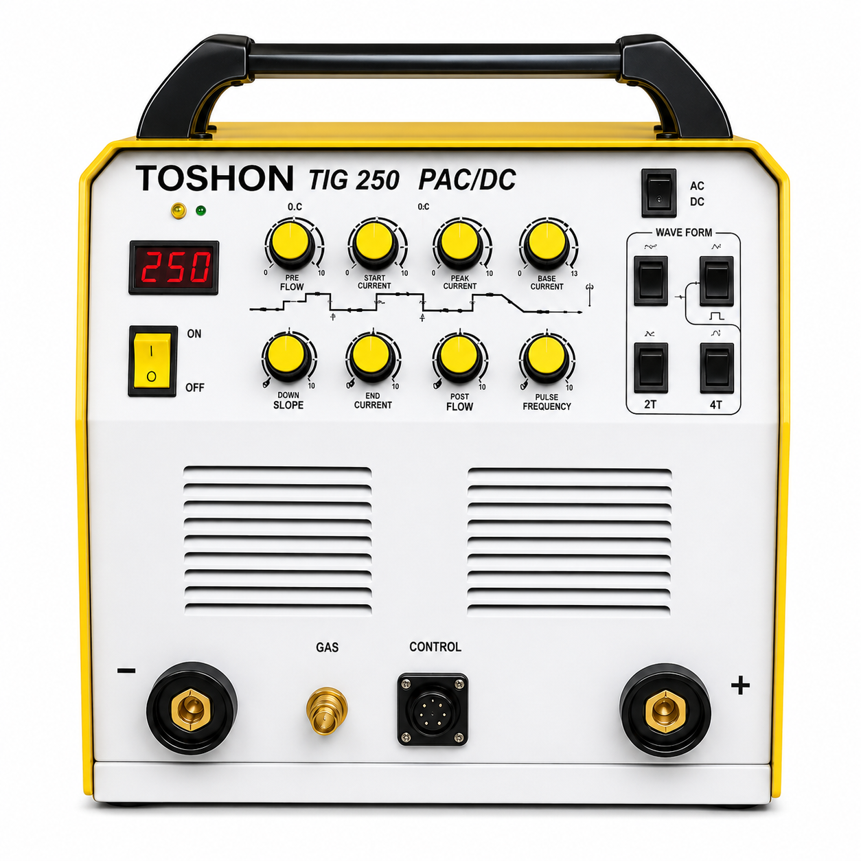 Toshon TIG 250P AC/DC MOSFET  Single Phase AC/DC TIG & MMA Inverter Welding Machine