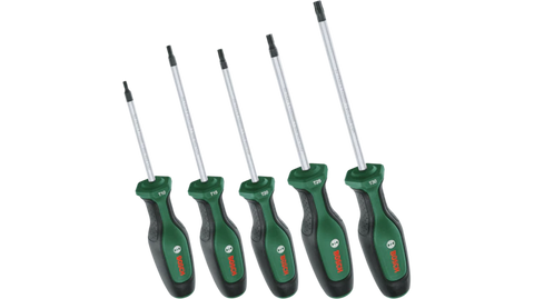 Bosch Torx Screwdriver Set 5-Piece