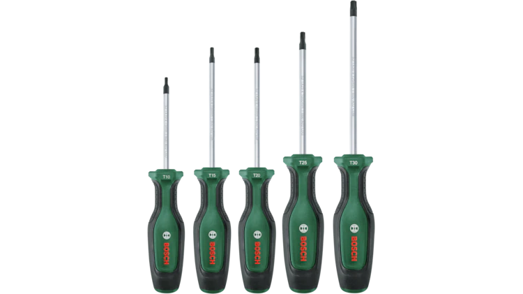 Bosch Torx Screwdriver Set 5-Piece