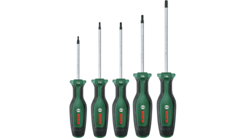 Bosch Torx Screwdriver Set 5-Piece
