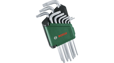 Bosch Torx Key Set 9-Piece – 1600A02Z9C