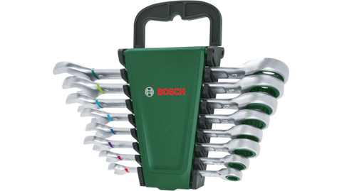 Bosch Ratchet Combination Wrench Set 8-Piece – 1600A02Z9T