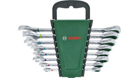 Bosch Ratchet Combination Wrench Set 8-Piece – 1600A02Z9T