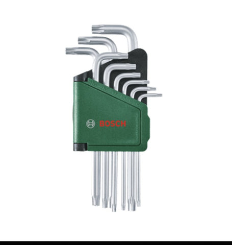 Bosch Torx Key Set 9 Pcs