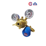 ASHA Two Stage Double Meter Rubber Diaphragm Argon Regulator