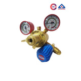 ASHA Two Stage Double Meter Acetylene / DA Regulator – Stainless Steel Diaphragm | 0–5 Bar