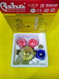 ASHA Single Stage Double Meter Carbon Dioxide Regulator – Heavy Duty
