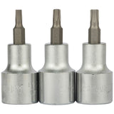 Stanley 89-098 9-piece 1/2 inch drive Torx bit socket set for automotive and industrial maintenance