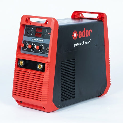 ADOR CHAMP 400 X 400A IGBT Inverter Welding Machine | 3 Phase MMA & DC TIG Welder | 415V