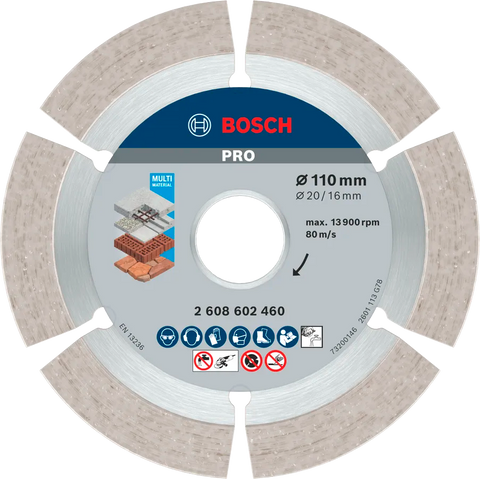 Bosch Professional PRO Multi Material Diamond Cutting Disc