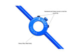 Metro Round Die Handles — heavy alloy steel body, hardened screw, 13/16" to 2". For manual die turning