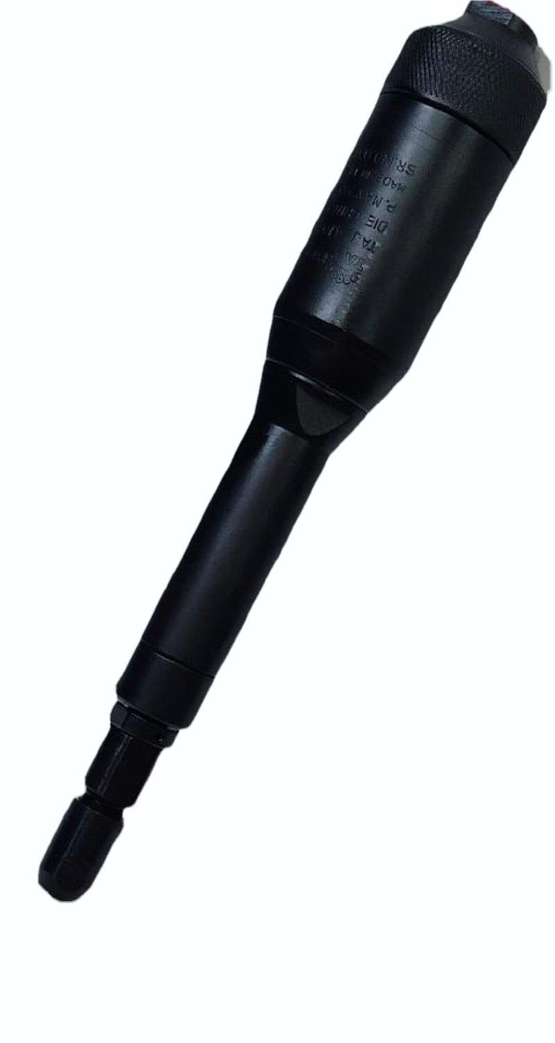 Ralli Wolf DGL21 extended air die grinder — 6mm capacity, 21000 RPM, for casting & forging cleanup. Foundry-grade tool.