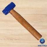 METRO Sledge Hammer with Wooden & Fibre Handle, Heavy-Duty Drop Forged Hammer for Construction, Fabrication, Demolition & General Industrial Work