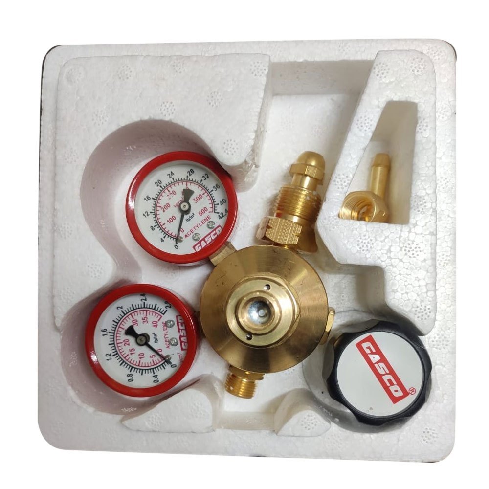 GASCO Single Stage Pressure Acetylene Regulator