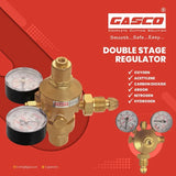 GASCO Double Stage Oxygen Regulator