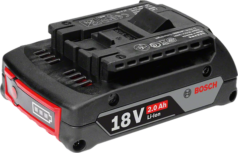 Bosch PRO GBA 18V 2.0Ah Professional Li-Ion Battery Pack with COOLPACK Technology